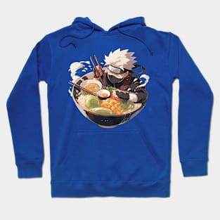 kakashi in noodles Hoodie